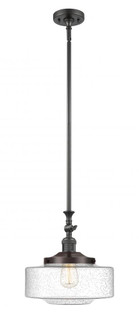 Bridgeton - 1 Light - 12 inch - Oil Rubbed Bronze - Stem Hung - Adjustable Mini Pendant (3442|206-OB-G694-12-LED)