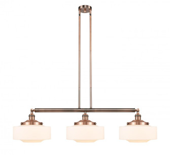 Bridgeton - 3 Light - 44 inch - Antique Copper - Stem Hung - Adjustable Island Light (3442|213-AC-G691-12-LED)