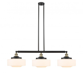 Bridgeton - 3 Light - 44 inch - Black Antique Brass - Stem Hung - Adjustable Island Light (3442|213-BAB-G691-12-LED)