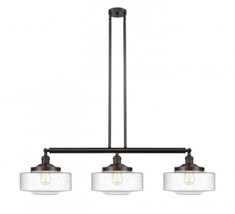 Bridgeton - 3 Light - 44 inch - Oil Rubbed Bronze - Stem Hung - Adjustable Island Light (3442|213-OB-G694-12-LED)
