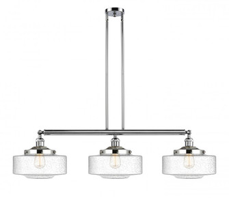 Bridgeton - 3 Light - 44 inch - Polished Chrome - Stem Hung - Adjustable Island Light (3442|213-PC-G694-12)