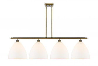 Bristol - 4 Light - 50 inch - Antique Brass - Stem hung - Island Light (3442|516-4I-AB-GBD-121)
