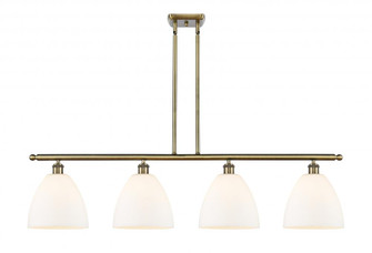 Bristol - 4 Light - 48 inch - Antique Brass - Stem hung - Island Light (3442|516-4I-AB-GBD-91-LED)