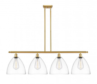 Bristol - 4 Light - 50 inch - Satin Gold - Stem hung - Island Light (3442|516-4I-SG-GBD-122)