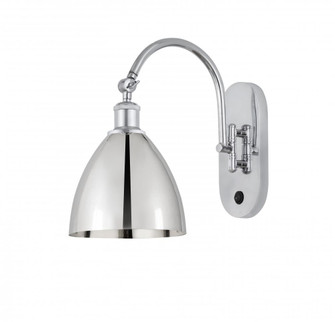 Bristol - 1 Light - 8 inch - Polished Chrome - Adjustable Swing Arm (3442|518-1W-PC-MBD-75-PC)