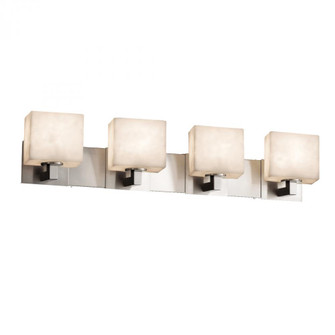 Modular 4-Light LED Bath Bar (254|CLD-8924-55-NCKL-LED4-2800)