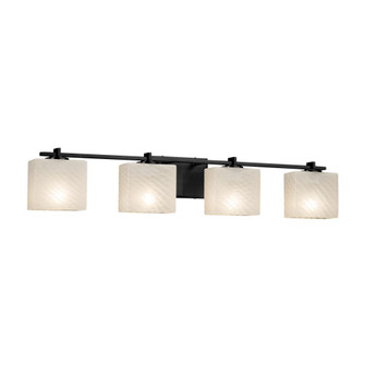 Era 4-Light Bath Bar (254|FSN-8444-55-WEVE-MBLK)