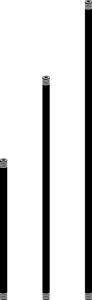 Accessory Stem 1/4NPSM 12 in (10687|15651AZT)
