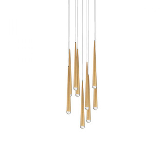 Cascade Multilight Pendant Light (3612|PD-41709R-AB)