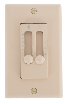 4 Speed Fan/Full Range Light Control-LED - Almond (20|CM-7AL-LED)