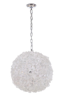 Roxx 4 Light X-Large Pendant in Chrome w/Quartz Crystals (20|48493-CH)