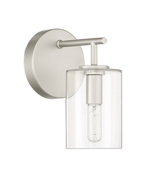 Hailie 1 Light Wall Sconce in Satin Nickel (20|55661-SN)