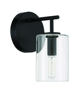 Hailie 1 Light Wall Sconce in Flat Black (20|55661-FB)