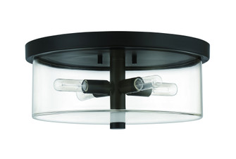 Hailie 4 Light Flushmount in Flat Black (20|55684-FB)