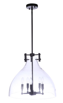 Chardonnay 5 Light Pendant in Flat Black (20|55895-FB)