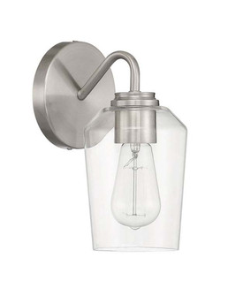 Shayna 1 Light Wall Sconce in Brushed Polished Nickel (20|56101-BNK)