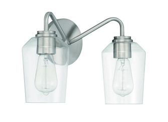 Shayna 2 Light Vanity in Brushed Polished Nickel (20|56102-BNK)