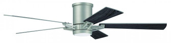 Wyatt 52'' 5-Blade Ceiling Fan in Painted Nickel w/ Brushed Nickel/Greywood Blades (20|WYT52PN5)