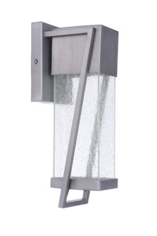 Bryce 1 Light Small Outdoor LED Wall Lantern in Brushed Titanium (20|ZA4404-BT-LED)