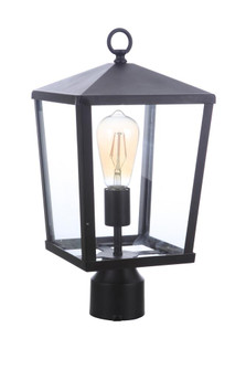 Olsen 1 Light Medium Outdoor Post Lantern in Midnight (20|ZA4615-MN)