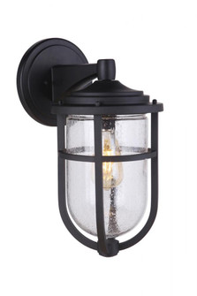 Voyage 1 Light Medium Outdoor Wall Lantern in Midnight (20|ZA4714-MN)