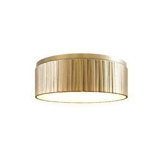 Kensington 12-in Vintage Brass Dimmable LED Flush Mount (7713|FM361212VB)