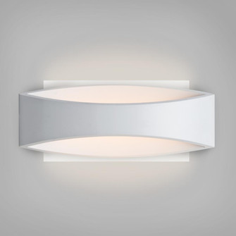 Besa, Arc Wall Sconce, White/Silver, 1x6W LED (127|ARC-LED-WH)
