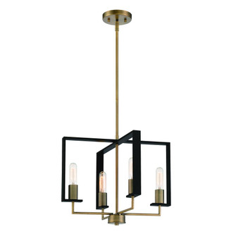 4 Light Chandelier (21|D233M-4CH-OSB)