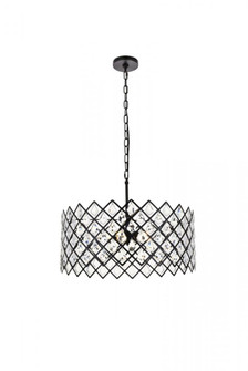 Lyla 21 inch pendant in black (758|1111D21BK)