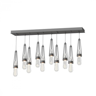 Link 10-Light Blown Glass Pendant (65|131200-SKT-STND-10-YG0434)