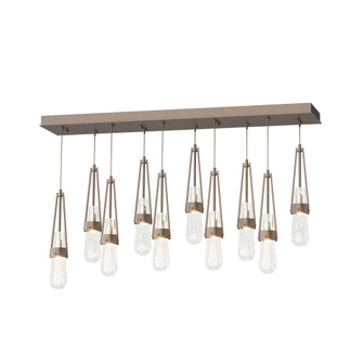 Link 10-Light Blown Glass Pendant (65|131200-SKT-STND-05-YG0434)