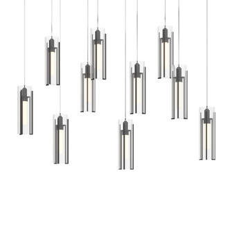 Exos Glass 10-Light Pendant (65|131204-SKT-LONG-10-ZM0065)