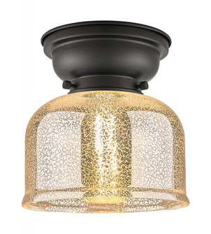 Bell - 1 Light - 8 inch - Matte Black - Flush Mount (3442|623-1F-BK-G78)