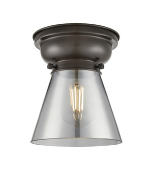 Cone - 1 Light - 6 inch - Oil Rubbed Bronze - Flush Mount (3442|623-1F-OB-G63)