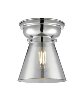 Cone - 1 Light - 6 inch - Polished Chrome - Flush Mount (3442|623-1F-PC-G63-LED)