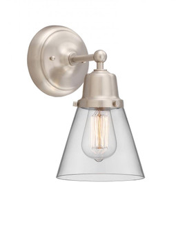 Cone - 1 Light - 6 inch - Brushed Satin Nickel - Sconce (3442|623-1W-SN-G62)