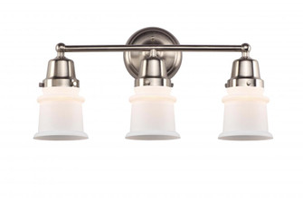 Canton - 3 Light - 21 inch - Brushed Satin Nickel - Bath Vanity Light (3442|623-3W-SN-G181S)