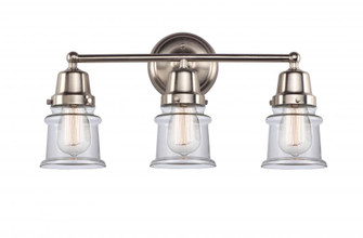 Canton - 3 Light - 21 inch - Brushed Satin Nickel - Bath Vanity Light (3442|623-3W-SN-G182S)