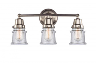 Canton - 3 Light - 21 inch - Brushed Satin Nickel - Bath Vanity Light (3442|623-3W-SN-G184S)