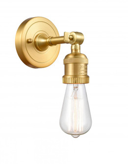 Bare Bulb - 1 Light - 5 inch - Satin Gold - Adjustable Sconce (3442|203-SG-LED)