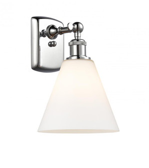 Berkshire - 1 Light - 8 inch - Polished Chrome - Sconce (3442|516-1W-PC-GBC-81-LED)