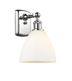 Bristol - 1 Light - 8 inch - Polished Chrome - Sconce (3442|516-1W-PC-GBD-751)