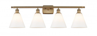 Berkshire - 4 Light - 38 inch - Brushed Brass - Bath Vanity Light (3442|516-4W-BB-GBC-81)