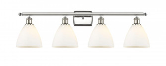 Bristol - 4 Light - 38 inch - Polished Nickel - Bath Vanity Light (3442|516-4W-PN-GBD-751-LED)