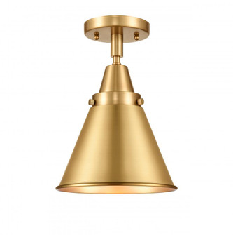 Appalachian - 1 Light - 8 inch - Satin Gold - Semi-Flush Mount (3442|447-1C-SG-M13-SG-LED)