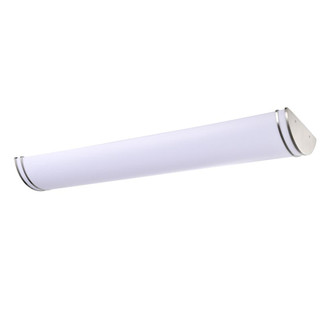 Glamour LED 50 inch; Linear Flush Mount Fixture; Brushed Nickel Finish; CCT Selectable 3K/4K/5K (81|62/1640)