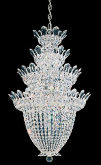 Trilliane 24 Light 120V Chandelier in Polished Stainless Steel with Clear Heritage Handcut Crystal (168|5848H)