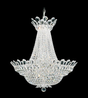 Trilliane 40 Light 120V Chandelier in Polished Stainless Steel with Clear Heritage Handcut Crystal (168|5872H)