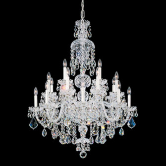 Olde World 25 Light 120V Chandelier in Aurelia with Clear Heritage Handcut Crystal (168|6860-211H)