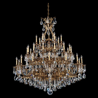 Sophia 35 Light 120V Chandelier in Heirloom Gold with Clear Heritage Handcut Crystal (168|6967-22H)